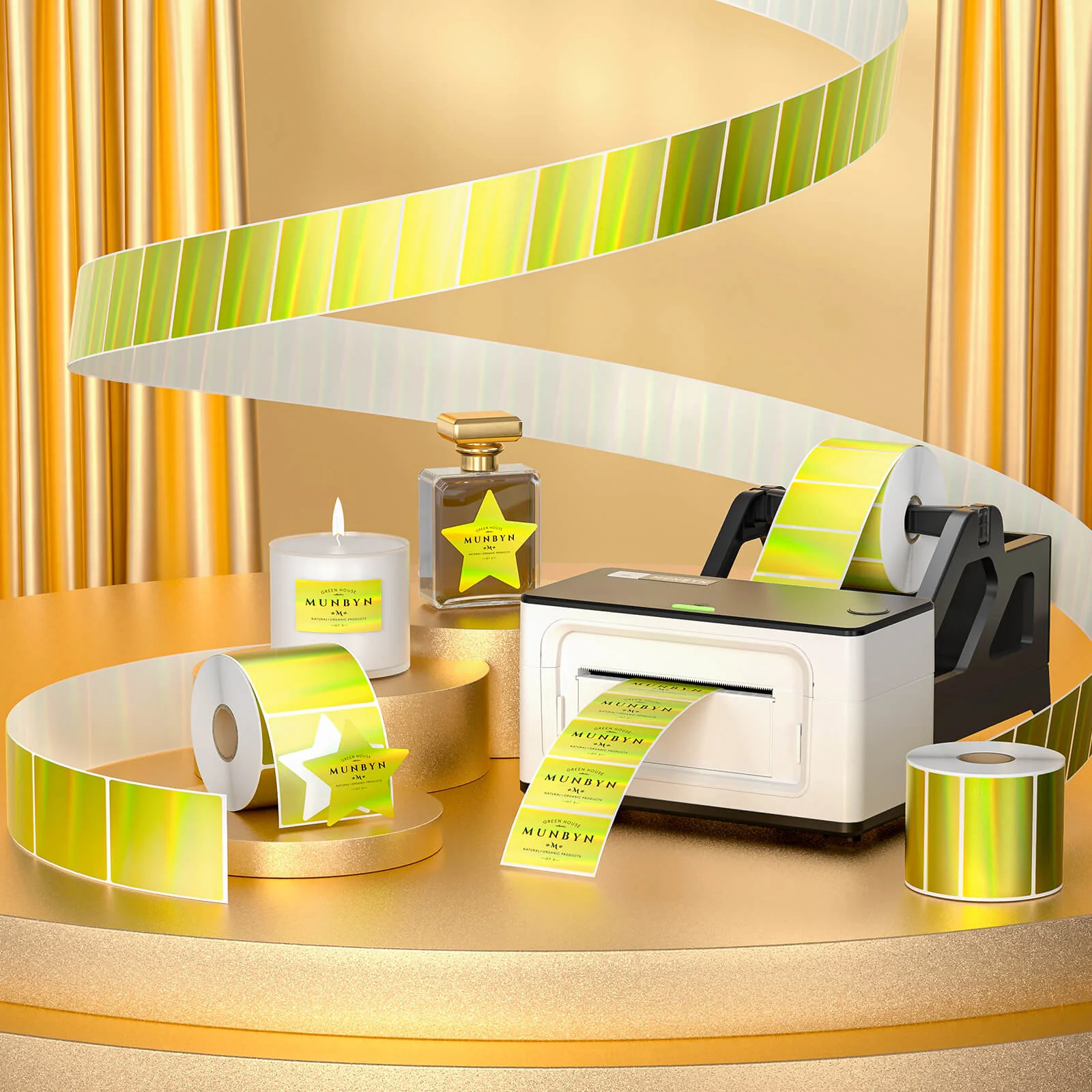 Star Holographic Labels - Image 7