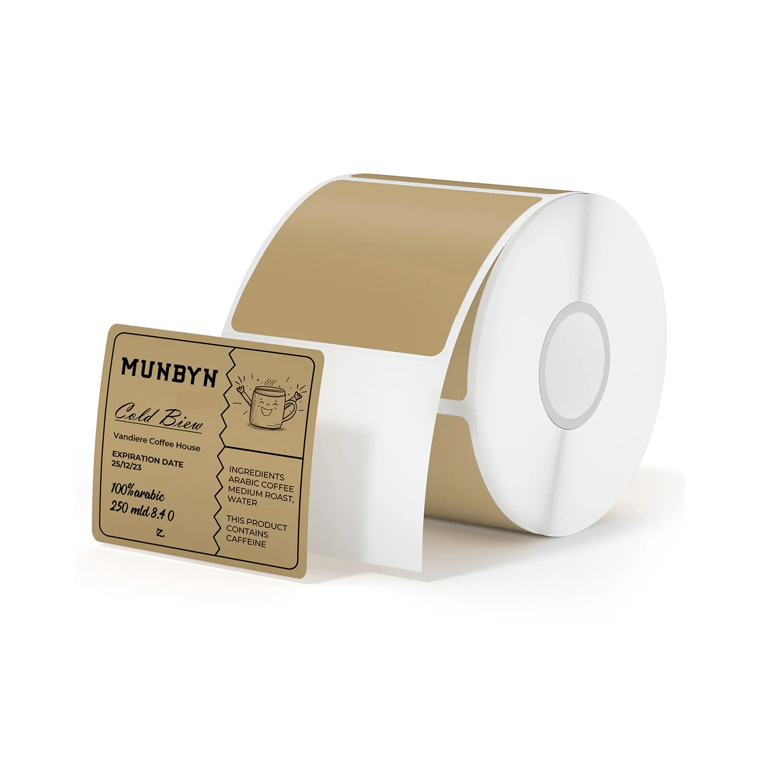 Brown Rectangle Labels - Image 3