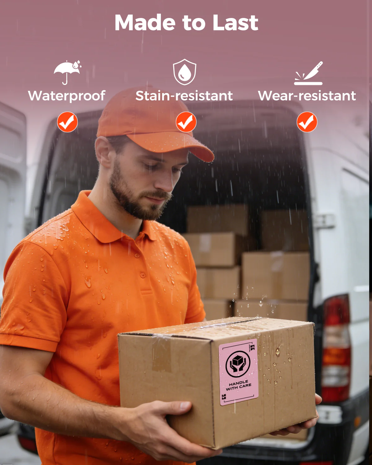 Pink Rectangle Labels - Image 10