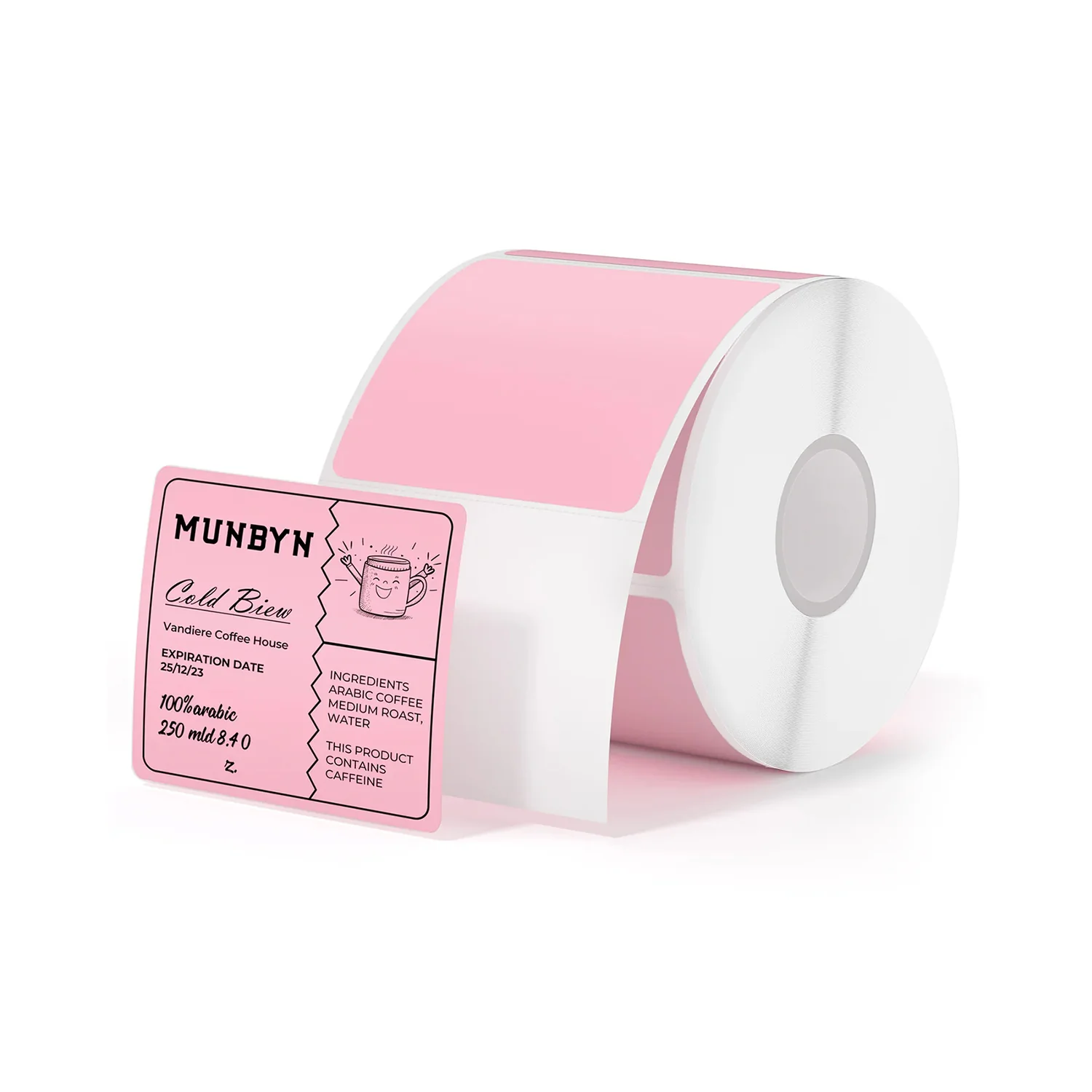 Pink Rectangle Labels - Image 3