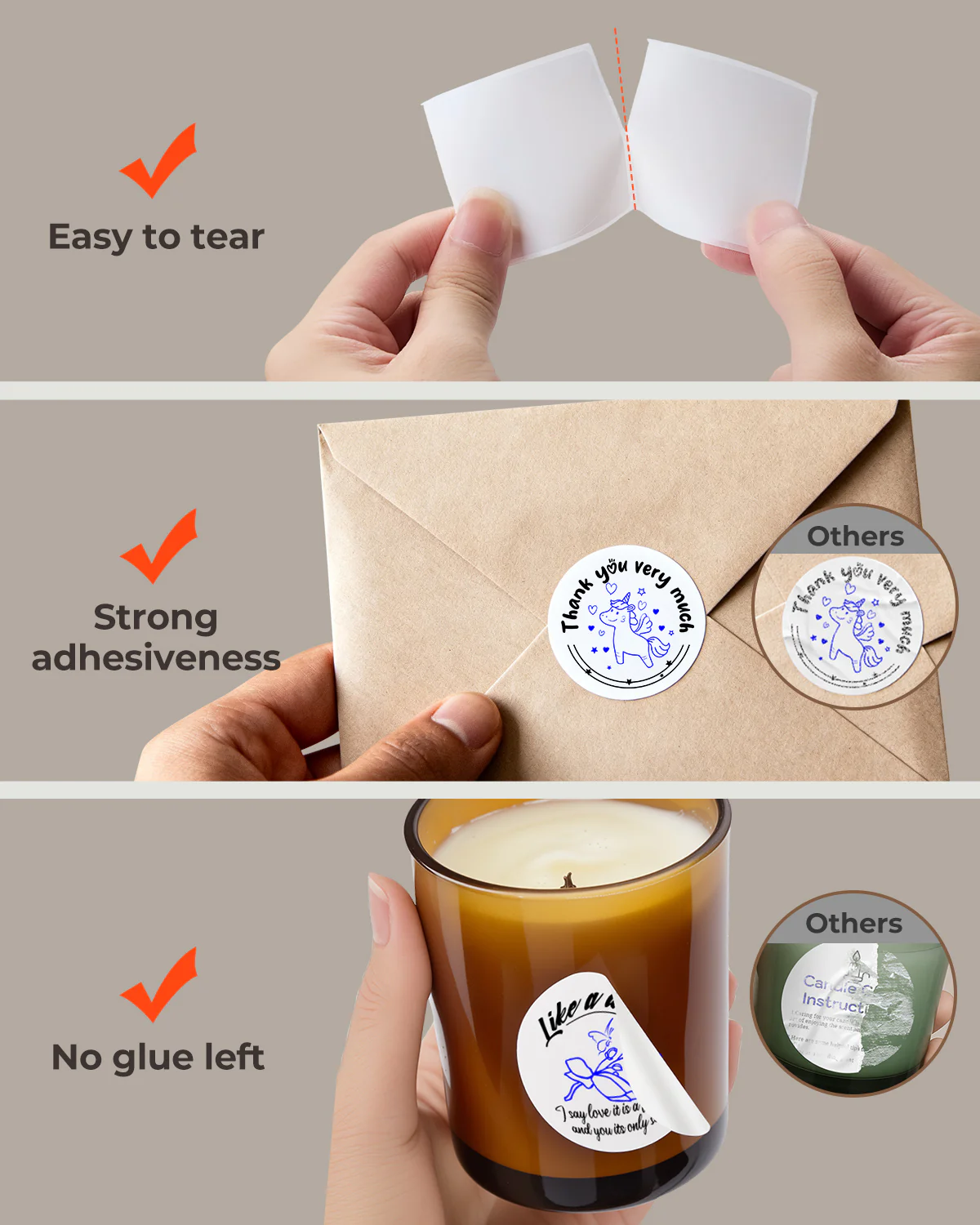 2" Dual Color Labels - Image 11
