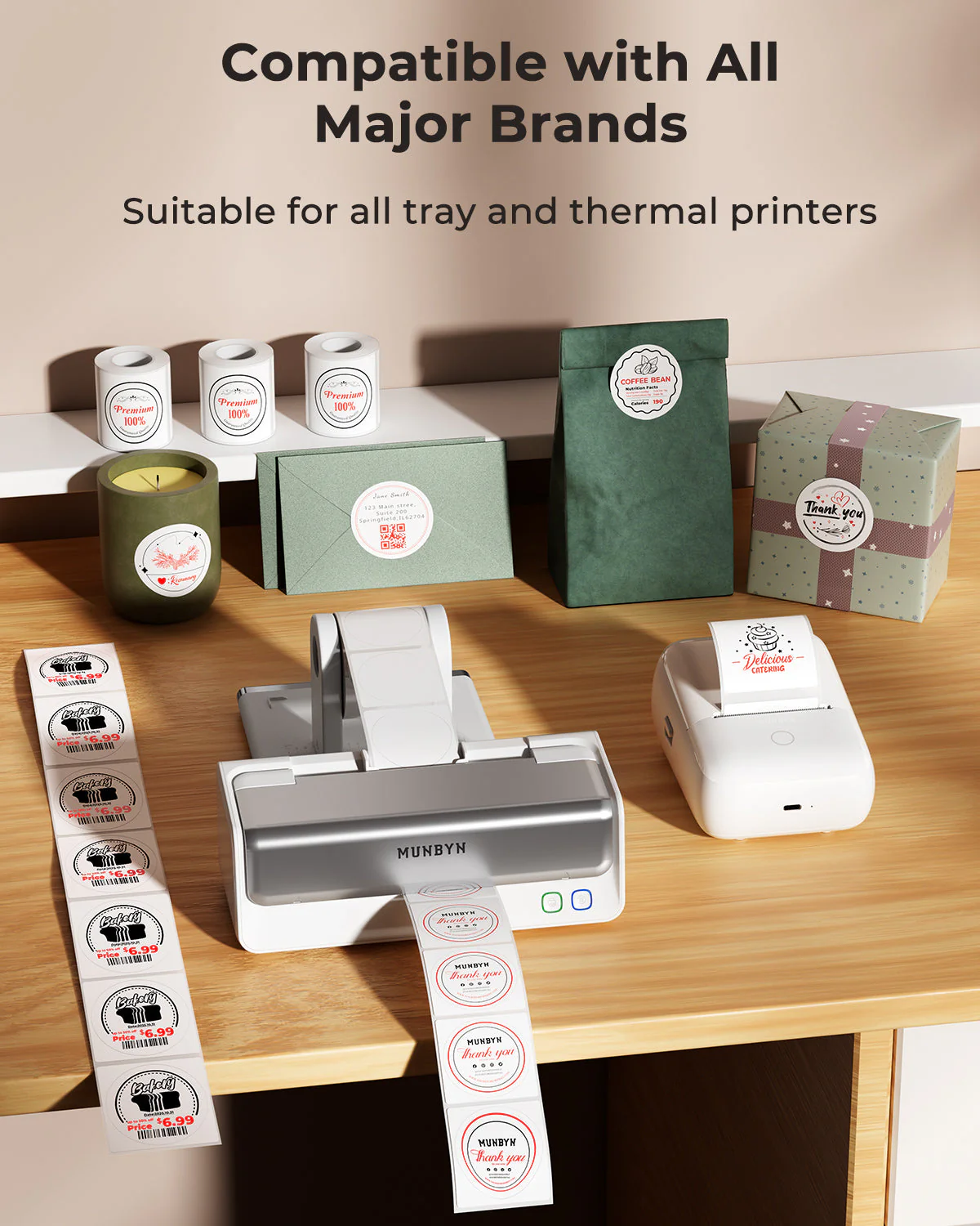 2" Dual Color Labels - Image 4