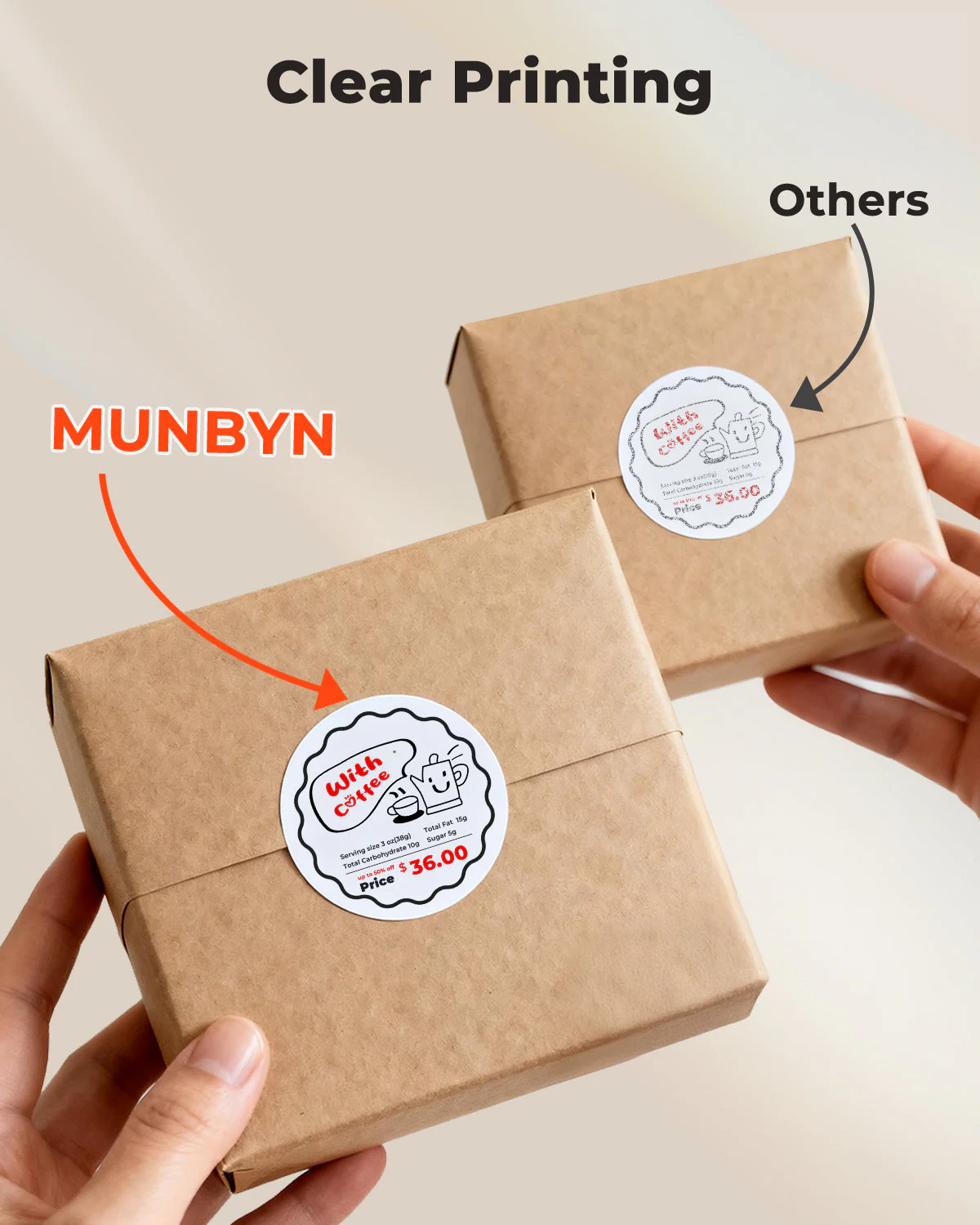 2" Dual Color Labels - Image 6